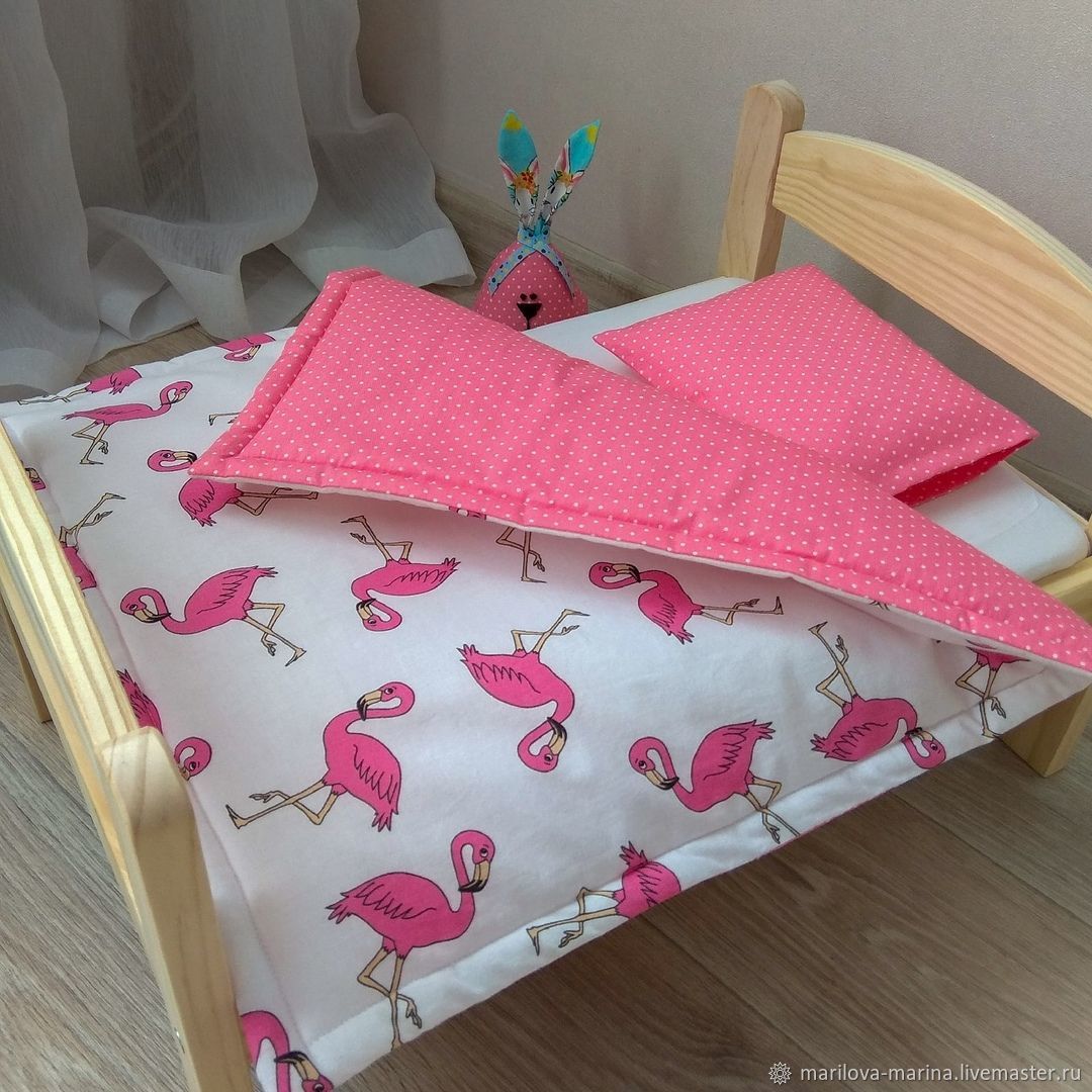 кровать деревянная для кукол икеа