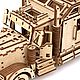 Деревянный конструктор грузовик Kenworth W900 с прицепом-холодильником. Пазлы и головоломки. Lion-woods-. Ярмарка Мастеров.  Фото №4
