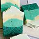 «Зелёный чай и спирулина». Мыло. Milk bubbles Tatianas soap. Интернет-магазин Ярмарка Мастеров.  Фото №2