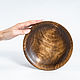 Wooden plate made of Siberian cedar 185 mm. T158. Plates. ART OF SIBERIA. My Livemaster. Фото №6