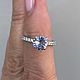Продано! 16. Кольцо с иолитом 1.10 ct Натуральные камни. Кольца. Елена. Ярмарка Мастеров.  Фото №8