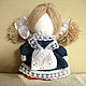Motanka doll is an assistant in studies. Folk Dolls. Knitted cozy. Online shopping on My Livemaster.  Фото №2