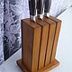 Set of forged knives made of 95H18 steel, Stand, Vyazniki,  Фото №1