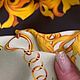 Заказать  Платок шелковый VERSACE Классика. Радченко Екатерина. Ярмарка Мастеров. . Ткани Фото №3