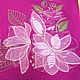 Order Design for machine embroidery. Chiffon flowers with elements of an application. Nata-xa. Livemaster. . Embroidery tools Фото №3