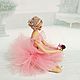 Order Peach-colored Ballerina Doll. Svetlana Bednenko. Livemaster. . Dolls Фото №3