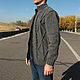 Order Men's sweatshirts: men's cardigan with zipper. CUTE-KNIT by Nata Onipchenko. Livemaster. . Sweatshirts for men Фото №3