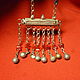 East silver hanging decoration, Vintage necklace, Moscow,  Фото №1