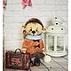 Ёжик Тедди Джек. Тедди Зверята. Татьяна Корчикова teddy & dolls. Интернет-магазин Ярмарка Мастеров.  Фото №2