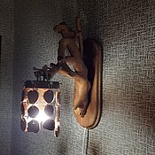 Для дома и интерьера handmade. Livemaster - original item lamp wall. Handmade.