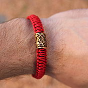 Украшения handmade. Livemaster - original item Mens bracelet - Triquetra. Handmade.