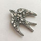 Заказать Брошь "Ласточка". Дарья (ms.brooch). Ярмарка Мастеров. . Брошь-булавка Фото №3