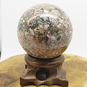 Фен-шуй и эзотерика handmade. Livemaster - original item Ball on a stand Marble Crinoid 49 mm. Handmade.