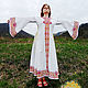Wedding dress 'Volga'. Folk dresses. Fehustyle Northern Gods Magic (slavartel). My Livemaster. Фото №4