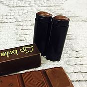 Косметика ручной работы handmade. Livemaster - original item Chocolate lip balm. Handmade.