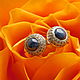 Stud stud Earrings Star sapphire. Stud earrings. Fashion shop. Online shopping on My Livemaster.  Фото №2