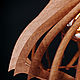Деревянный светильник Санлайт махагон, подвесная люстра из дерева. Потолочные и подвесные светильники. Деревянные светильники Woodshire (woodshire). Ярмарка Мастеров.  Фото №5