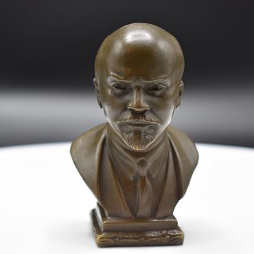 Для дома и интерьера ручной работы. Ярмарка Мастеров - ручная работа Статуэтки: Бюст бронзовый"Ленин В.И."(152). Handmade.