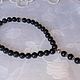 Rosary made of black agate 33 beads with a pendant Grenada in 925 silver. Rosary. marusjy. My Livemaster. Фото №5