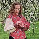  Русский орнамент. Блузки. Елена. Бохо одежда 'Дело вкуса' (elena-delovkusa). Ярмарка Мастеров.  Фото №5