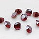 AU-187 Шатон Aurora Crystal Dark Red / 8 мм 1 шт (стекло K9), Кристаллы, Нижний Новгород,  Фото №1