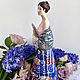 Royal Worcester. Дама с веером. Статуэтки. Фарфорушка (farforushka). Ярмарка Мастеров.  Фото №5