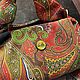 Винтаж: Сумка Etro яркая с орнаментом пейсли нейлон, натуральная кожа. Сумки винтажные. Виктория (aifebelle). Ярмарка Мастеров.  Фото №5