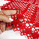 New Year's knitted red carpet on the table. Doilies. BarminaStudio (Marina)/Crochet (barmar). My Livemaster. Фото №4