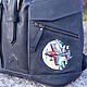 Mens leatter backpack Aviator "SkyWinner". Men\\\'s backpack. CRAZY RHYTHM bags (TP handmade). My Livemaster. Фото №5