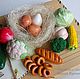 Овощи из полимерной глины. Кукольная еда. Ирина- Наборы для лепки, Бусины, МК. Ярмарка Мастеров.  Фото №4