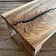 Журнальный столик из массива дерева. Столы. WOOD.MUHOMOR. Интернет-магазин Ярмарка Мастеров.  Фото №2