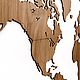 Карта мира Wall Decoration EXCLUSIVE 130x78 cm (Американский Орех). Создание дизайна. Александр (Mybestbox). Ярмарка Мастеров.  Фото №4