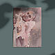 Pastel Pink Clowness painting (pink gray). Pictures. Pastelena. My Livemaster. Фото №6