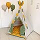 Заказать Вигвам на 5 опор / Палатка. Маргарита tipi_workshop. Ярмарка Мастеров. . Вигвам Фото №3