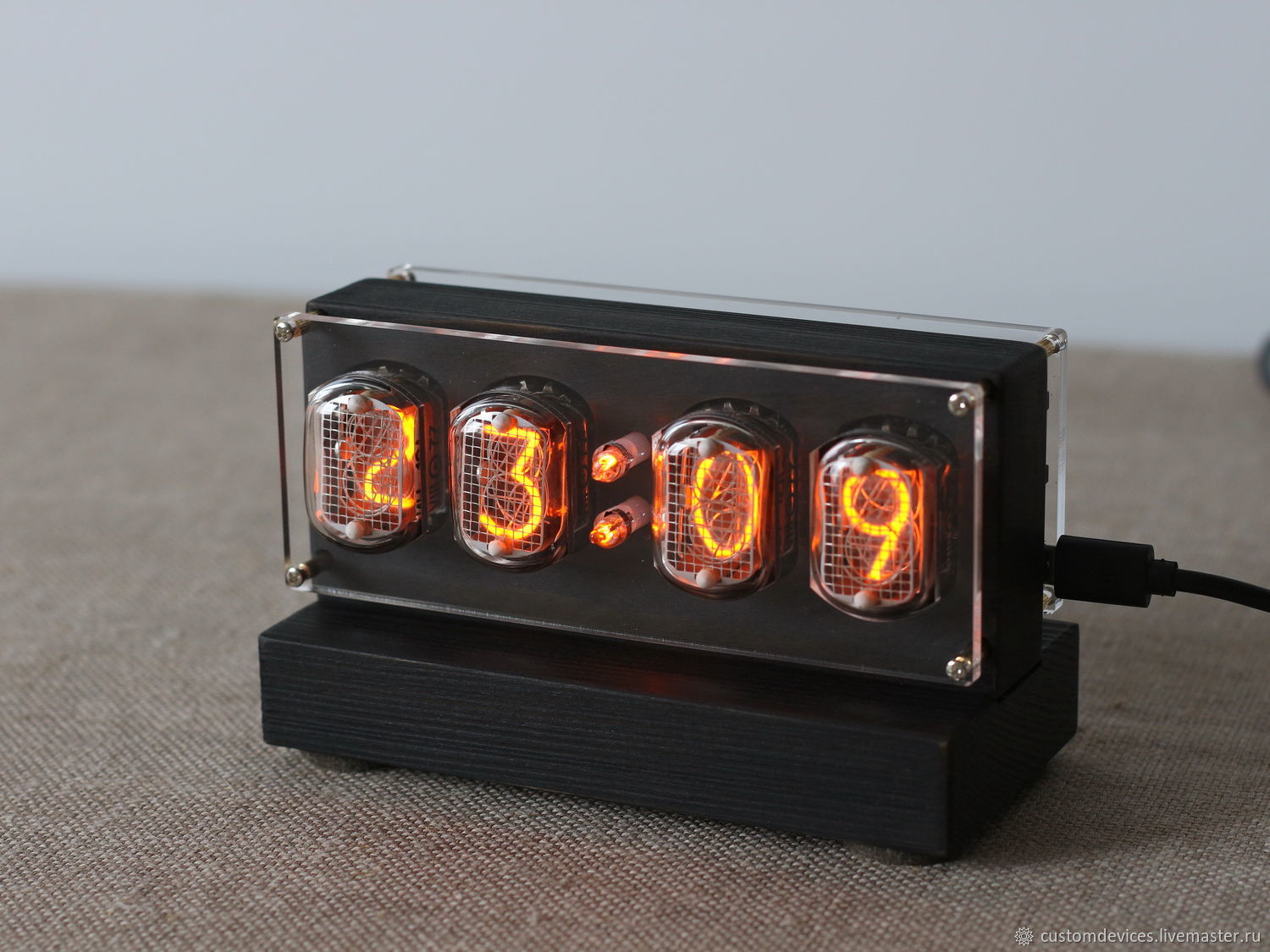 Nixie tube clock \