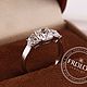 Золотое кольцо с бриллиантами. Кольцо помолвочное. FROLOF JEWELRY. Ярмарка Мастеров.  Фото №8