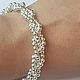 Браслет из серебра "шарики 2". Браслет жесткий. Newstylejewelry. Интернет-магазин Ярмарка Мастеров.  Фото №2