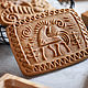 Gingerbread board Mezen horse. Form. Texturra (texturra). My Livemaster. Фото №4