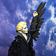 Black Angel (portrait of the musical star Uwe Kroeger. Portrait Doll. GOLDENBEE. Online shopping on My Livemaster.  Фото №2