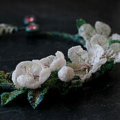 Украшения handmade. Livemaster - original item Necklace: Apple-blossom. Handmade.