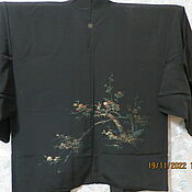 Винтаж handmade. Livemaster - original item Haori Japanese silk present 