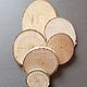 Saw cut birch and aspen, assorted 6 PCs, Natural materials, Moscow,  Фото №1