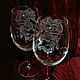 Dragons. wine glasses. Wine Glasses. ArtGraving. Online shopping on My Livemaster.  Фото №2