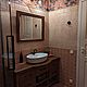 Тумба в ванную с зеркалом. Тумбы. Артур Шаумян (style-loft). Ярмарка Мастеров.  Фото №6