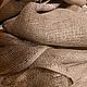 Мешковина джутовая плотность 160 г/м. Ткани. Kunstpelz. Интернет-магазин Ярмарка Мастеров.  Фото №2
