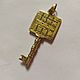 Golden key to all doors, Amulet, Haifa,  Фото №1