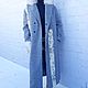 Пальто комбинированное с меховыми вставками. Пальто. Dress2Impress (elenarhamore). Интернет-магазин Ярмарка Мастеров.  Фото №2