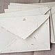 "Philadelphia" handmade envelope. Gift Envelopes. Handmade paper by Alla Vittenberg. My Livemaster. Фото №4