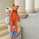 Order Fox (Fox) 50 cm Knitted Toy. GALAtoys. Livemaster. . Stuffed Toys Фото №3