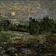 Заказать Ночная тишина, картина маслом в раме, 20/30 см. Картины маслом, художник Константин Титаренко  (Titakost). Ярмарка Мастеров. . Картины Фото №3
